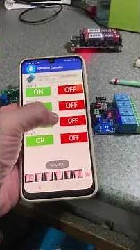 Test ESP-01 + 4 channels relay module built-in firmware