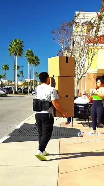 Hilarious Falling Box Prank That Will Make You Jump!