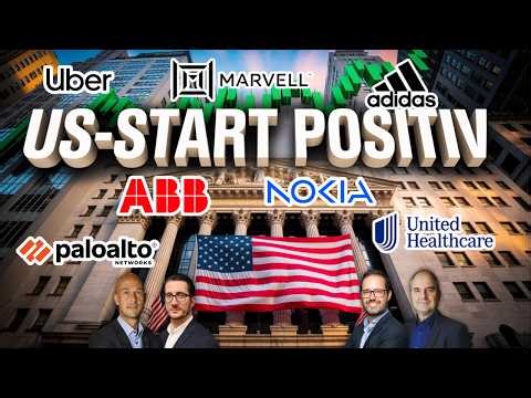 US Märkte starten positiv: United Health, Nasdaq100, ABB, UBER, NOKUSD, Palo Alto, Adidas, Marvell