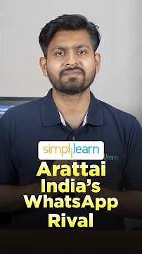 India's Whatsapp Arratai | Arratai Vs Whatsapp #Arratai #Whatsapp #simplilearn