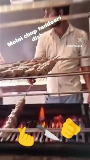 malai chap tandoori making #shorts #food #viral #youtubeshorts #shortsvideo