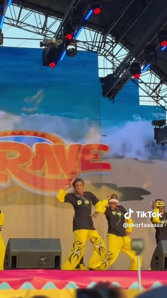 Performing an Energetic Routine at Tidal Rave