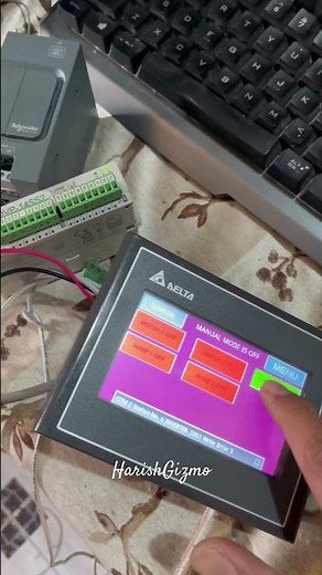 Delta PLC & Delta HMI Development | DVP-SS2 | DVP14SS211R | DOP-103BQ | HMI tutorial |HarishGizmo