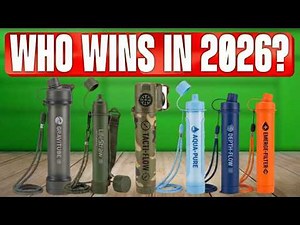 ✅ 7 Best BUDGET Portable Water Filters on Amazon [2026] Water Purifier for Camping, Hiking, Survival