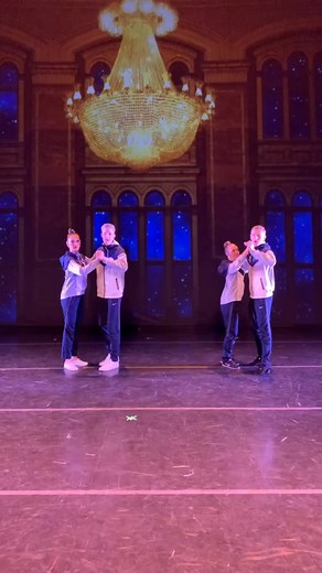 Exciting Lindy Hop Challenge on BYU Ballroom Floor