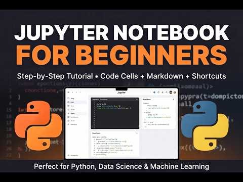 How to Use Jupyter Notebook (Beginner Guide) | Python Tutorial