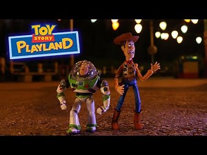 Buzz & Woody Visit Disneyland Paris! | Toy Story Playland Stop-Motion