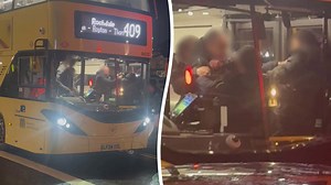 Bus brawl 'involving youths, driver and elderly passenger'