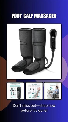 Nekteck Leg Compression Massager – Circulation & Pain Relief