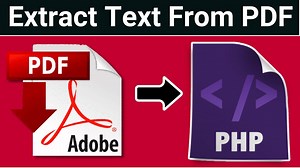PHP Script to Extract Text From PDF Document in Textarea and Download it as Text File in Browser