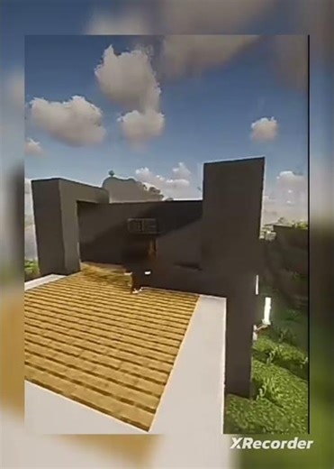 Easy modern house tutorial🏠#minecraft #myallvideos