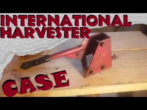 PARKING BRAKE adjustment and ASSEMBLE REPAIR on IH Tractor ... Red Power!