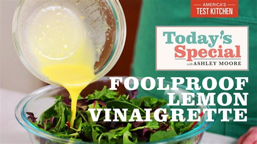 Lemon vinaigrette that never separates: The science of emulsions