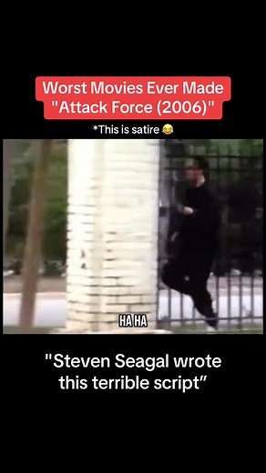 95K views · 452 reactions | Worst Movies Ever Made - Attack Force (2006) - Steven Seagal wrote this terrible script This is satire  #2000s #roast #commentary #fyp #foryoupage #tiktokscenescontest | Barb Castillo | Facebook