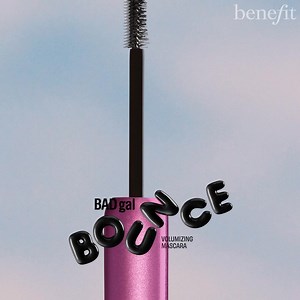 Meet BADgal Bounce, our new volumizing mascara that pumps up your lashes with 242% more volume. | Benefit Cosmetics