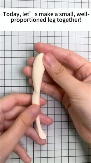 Create leg— achieve Accurate Proportions Easily!| DIY Clay Leg Tutorial | PicoDIY