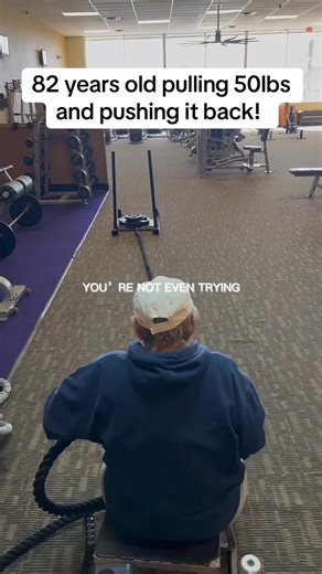 At 82, still pushing forward 💪! Age is just a number—your dedication makes the difference. How do you stay active? #NeverTooLate #FitnessAtAnyAge#AFGatesville | Anytime Fitness Gatesville