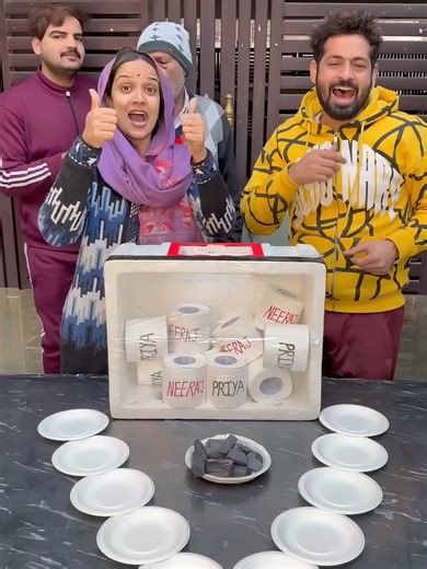 Exciting Toilet Paper-Touching Challenge: Who Will Win?