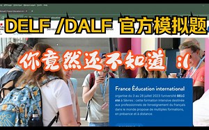 DELF/ DALF 如何找到官方模拟题, 保姆级教程, 手把手教会你