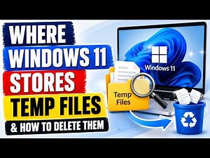 Where Windows 11 Stores Temporary Files & How to Delete Them