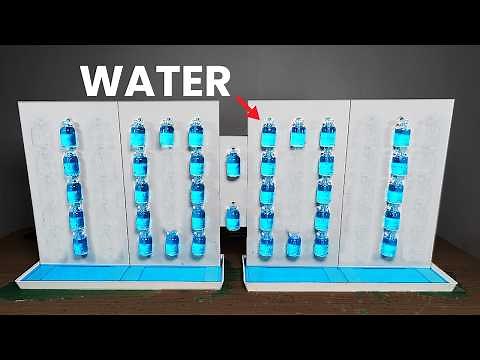 I Built a Digital Clock out of Water