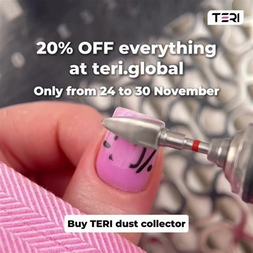 Tabletop dust collectors for salons –20% | Nov 24–30