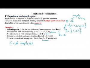 G11: Probability video 1