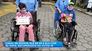 107K views · 2K reactions | Histórias que aquecem o coração  Casal de idosos com mais de 90 anos se recupera da Covid-19! Seu Abelídio e dona Olíria receberam alta médica após oito dias de internação. Conheça essa emocionante história no Balanço Geral! • Acompanhe a programação da Record TV 24h por dia e as íntegras de todos os programas pelo celular, tablet ou computador no PlayPlus. Acesse: PlayPlus.com | Balanço Geral | Facebook