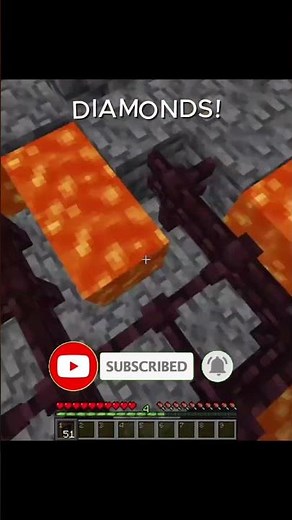 DIAMONDS! #minecraft #minecrafttutorial