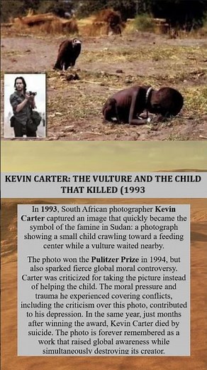 KEVIN CARTER : The Vulture And The Child That Killed (1993)