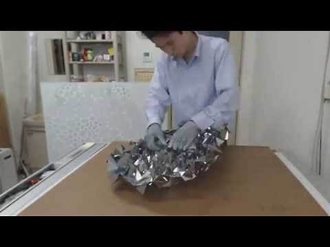 Folding Metal Origami Tessellation