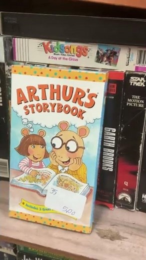 Arthur vhs tape ‪@PBSKIDS‬ #90s