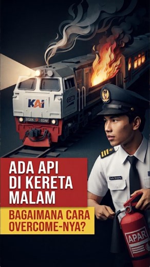 Api Muncul di Kereta Malam saat Semua Tidur! Ini yang Terjadi 😨🚆