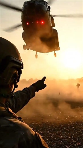 Soldier's Bodycam Captures Massive Helicopter Rescue