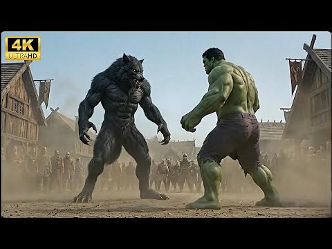Hulk vs Fenrir: Ultimate Showdown with the Beast of Ragnarok