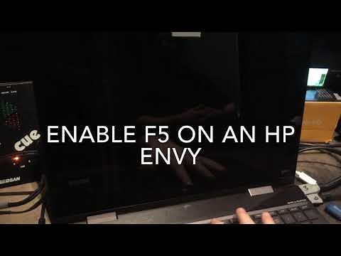 Enable F5 on an HP Envy