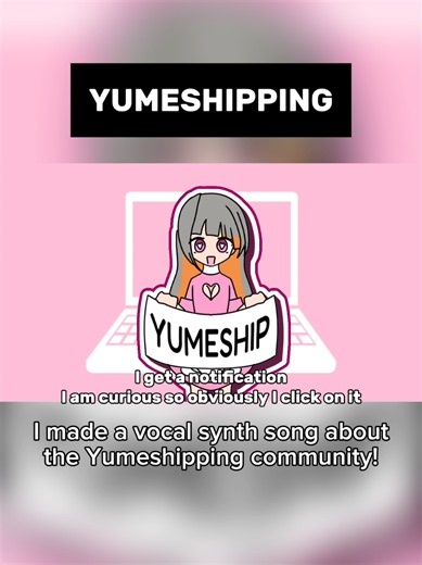 I'd love it if you'd check it out! Full MV on Youtube :) 💓 . #yumeship #vocaloid #vocanew #chisa #yumeshipping