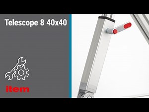 How do I assemble the Telescope 8 40x40 from item? Step-by-step instructions