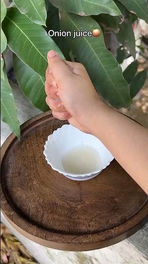 Onion Juice + Vit E for Hair Growth Thicker, Stronger & Less Hair Fall home remedies for long hair