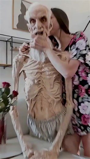 This is not AI | alien doll talking to ai