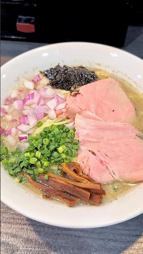 Japanese crab niboshi ramen! with blue crab and dried sardine umami
