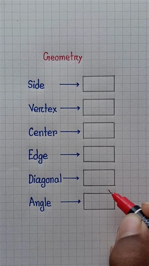 Geometry Basics 🔳 #rectangle #maths #education #geometry