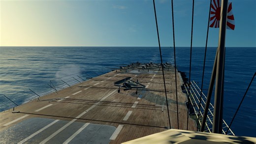 Task Force Admiral 赤城号航母 甲板作业