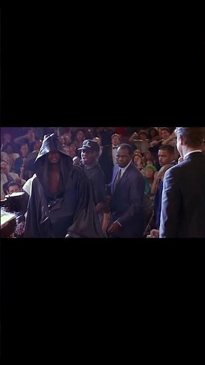 "James 'The Grim Reaper' Roper (Damon Wayans) fight ring walk" The Great White Hype" (1996) Movie