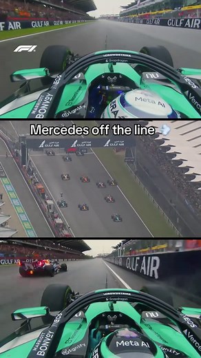 Mercedes off the line: How Mercedes secured a 1-2 at turn 1 | Bahrain GP