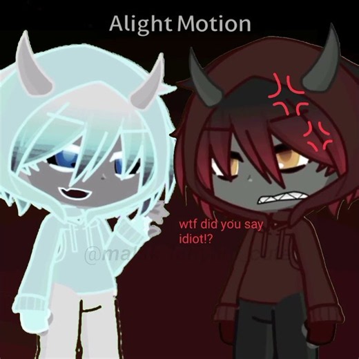 evil twin || ib: ladymaris64 ft: @OldxDemon #gachalife#alightmotion#evil#trend#twin#animation#edit
