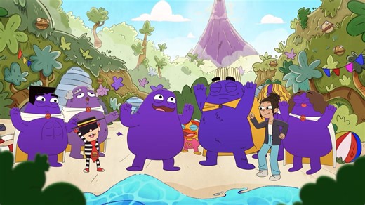 6 episodes 25 Grimace family members 1 wacky adventure watch the full series now on YouTube | McDonald's