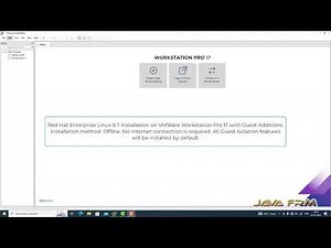 Red Hat Enterprise Linux 8.7 Installation on VMWare Workstation Pro 17 with Guest Additions