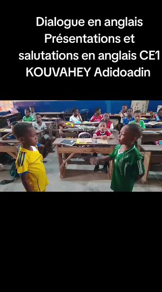 Salutations et Présentations en Anglais pour CE1
