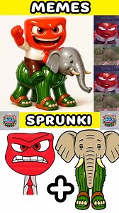 Sprunkis vs memes #viralreelschallenge #tendencias2025 #sprunki #sprunkis | The Magical Papercraft WORLD
